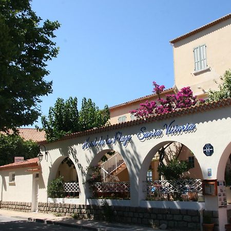 Hotel De La Plage Santa Vittoria Algajola  Exterior photo