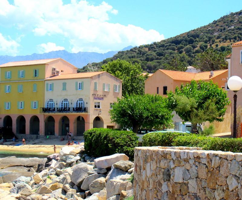 Hotel De La Plage Santa Vittoria Algajola  Exterior photo